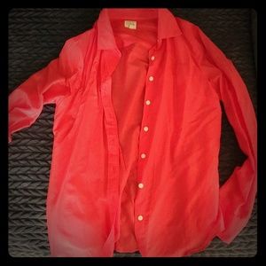 J Crew "the perfect shirt" button up blouse